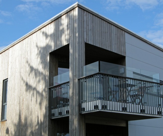 Myklebust daugiabutis, Sola komūna, Norvegija