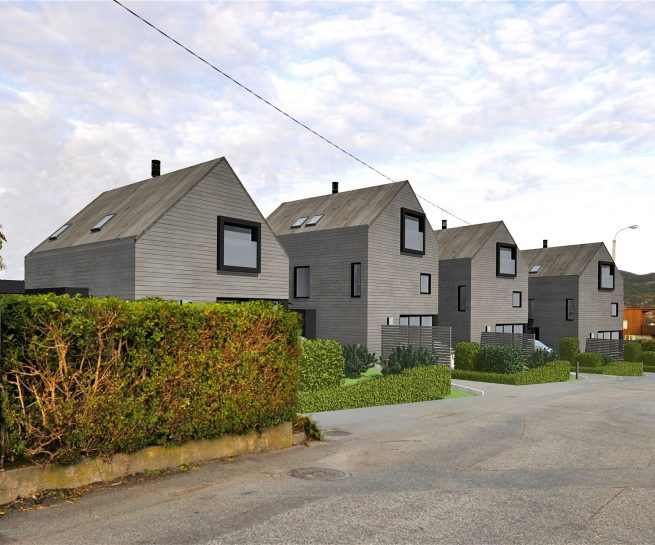 4-i gyvenamieji namai, Sandnes komūna, Norvegija