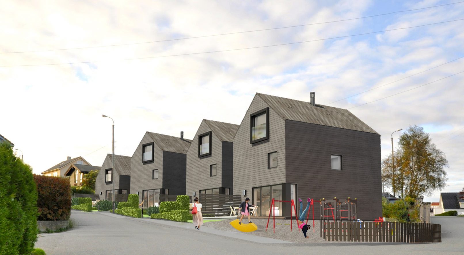 4-i gyvenamieji namai, Sandnes komūna, Norvegija